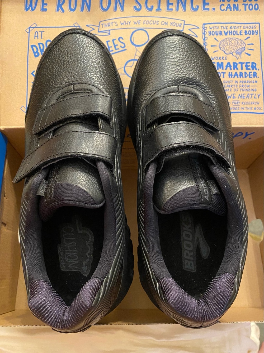 Women’s Brooks Addiction V-strap 2 Velcro Comfort Walking Shoe Size 10 NIB - Picture 2 of 10